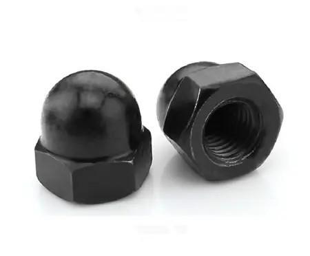 آجیل درپوش گنبدی hex hex Zinc Lex Din1587